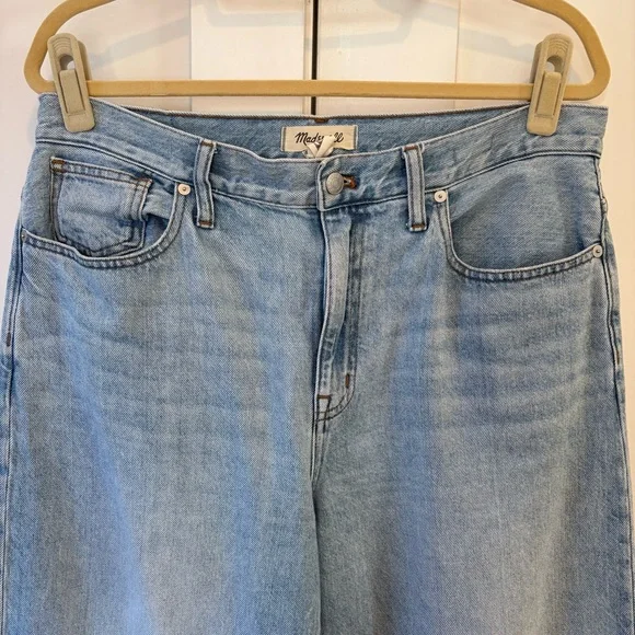 Madewell Superwide-Leg Airy Denim Edition Jean - Ahern wash - Size 30 - Picture 5 of 16